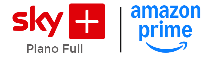 Logo Sky+ full com Amazon Prime